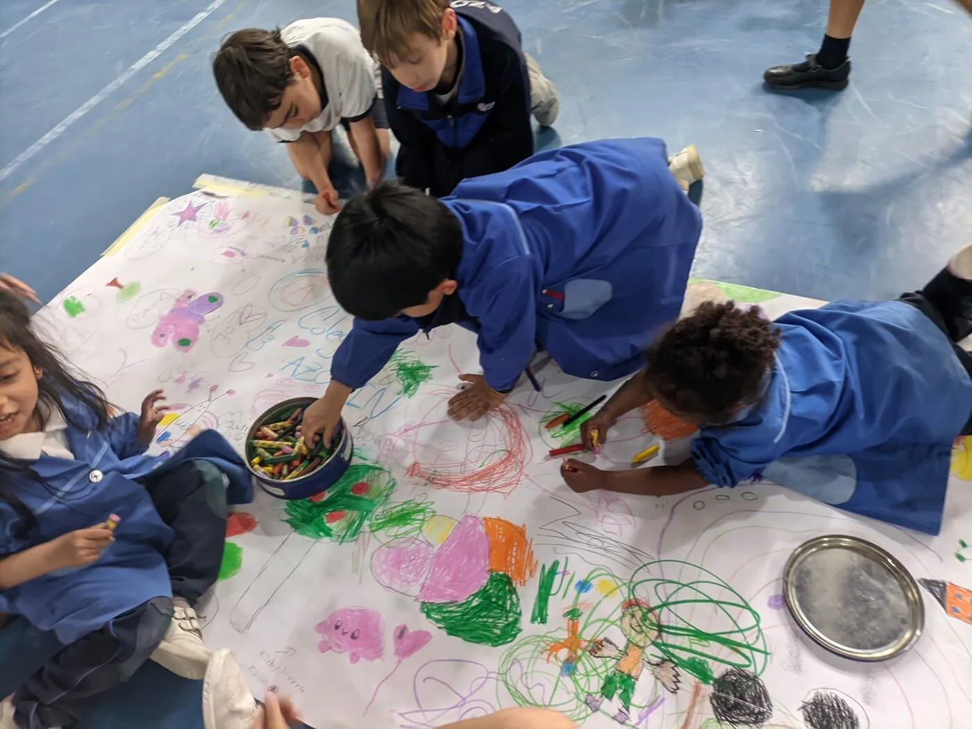Alumnos de Educación Infantil del Colegio Azorín