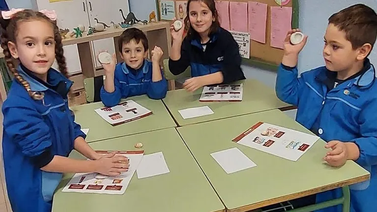 Alumnos de Educación Primaria del Colegio Azorín