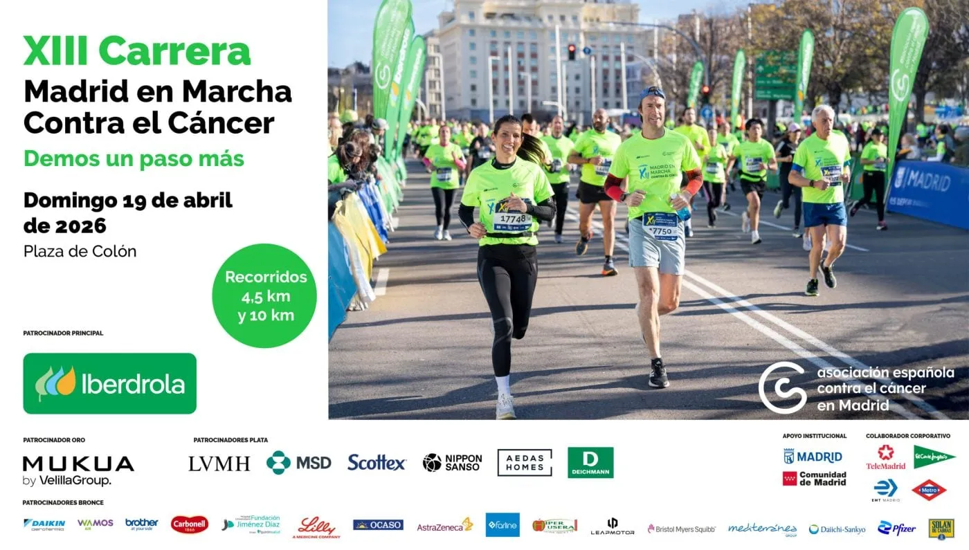 Carrera Madrid en Marcha Contra el Cáncer 2026