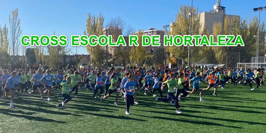 Cross escolar de Hortaleza 3º a 5º de Primaria