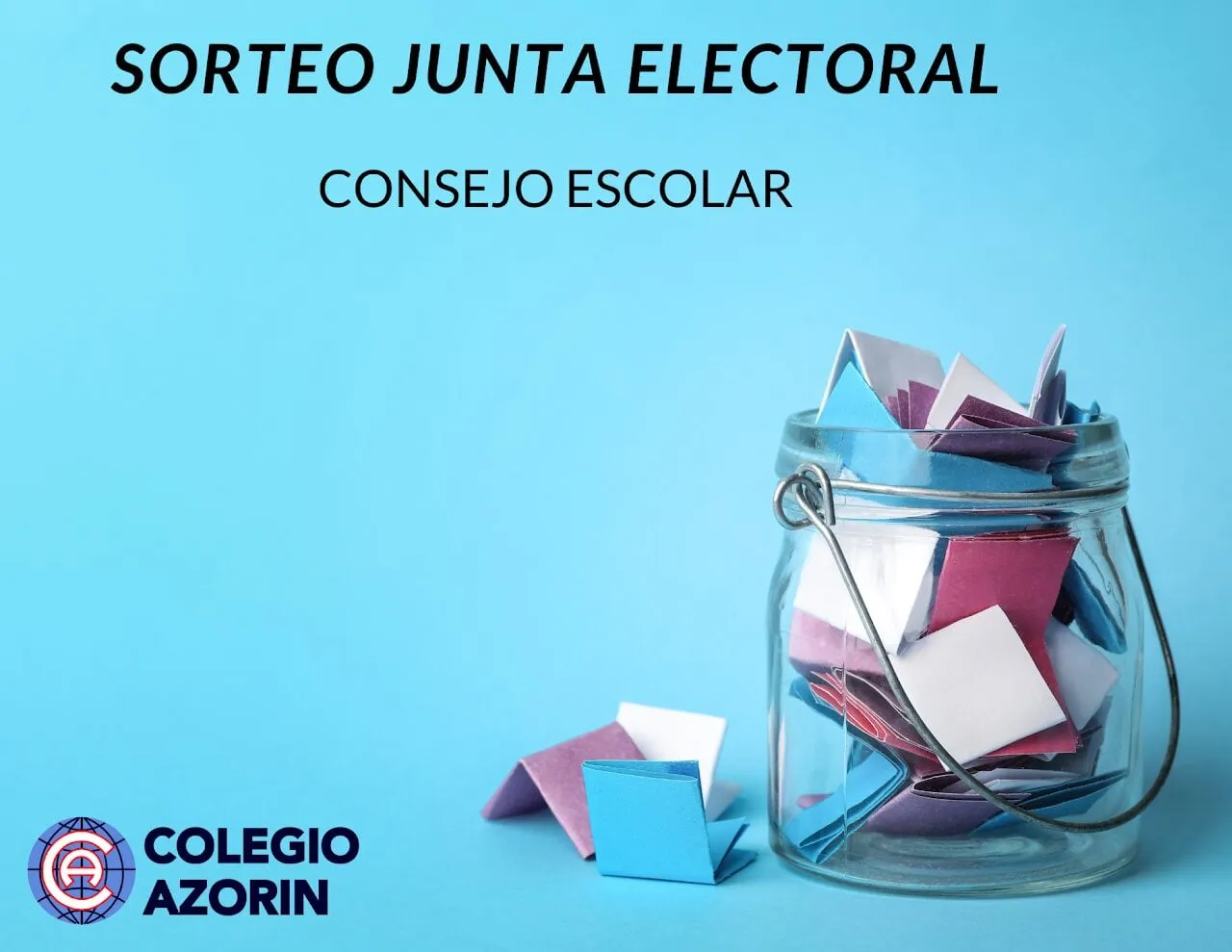 Elección Junta Electoral. Consejo escolar