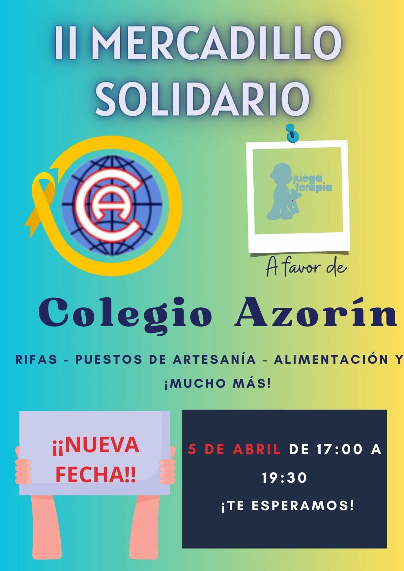 Nueva fecha del Mercadillo Solidario